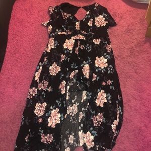 Torrid hi low romper dress